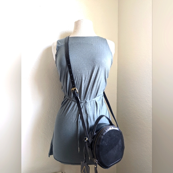 KELSI DAGGER Crossbody Round Circle Bag 🖤 2Way Tote Bag KDB - Picture 4 of 13